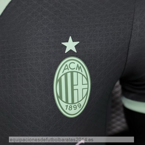 Nuevo 3ª Jugadores Camiseta AC Milan 24/25 Negro Baratas
